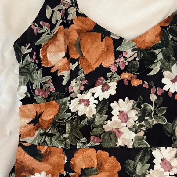 Abercrombie & Fitch Black Floral Maxi Dress - Picture 11 of 15